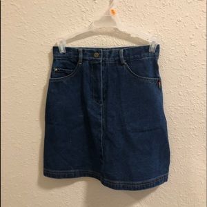 Adorable jean skirt